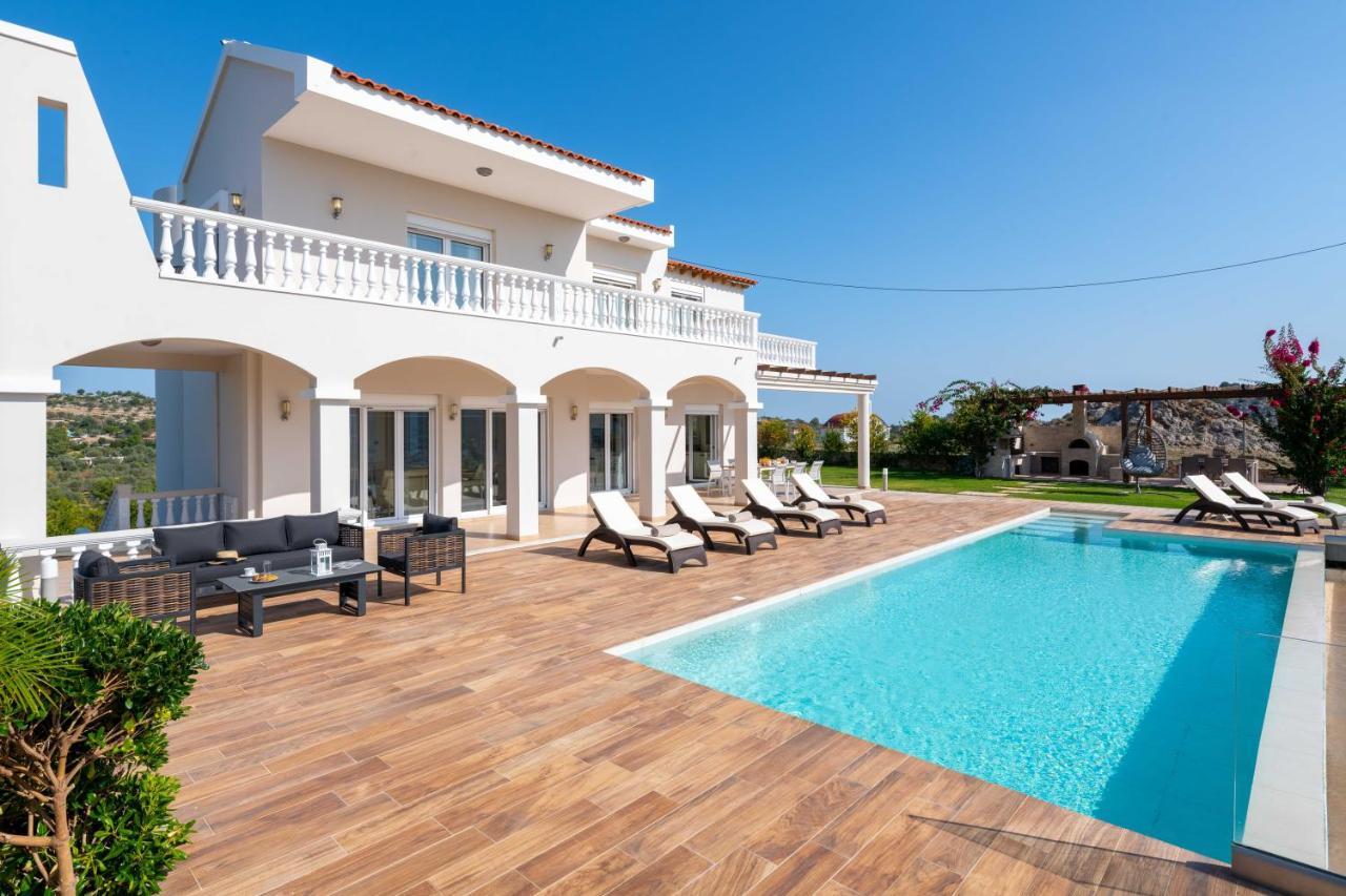 Villa Kamos Archangelos  Buitenkant foto