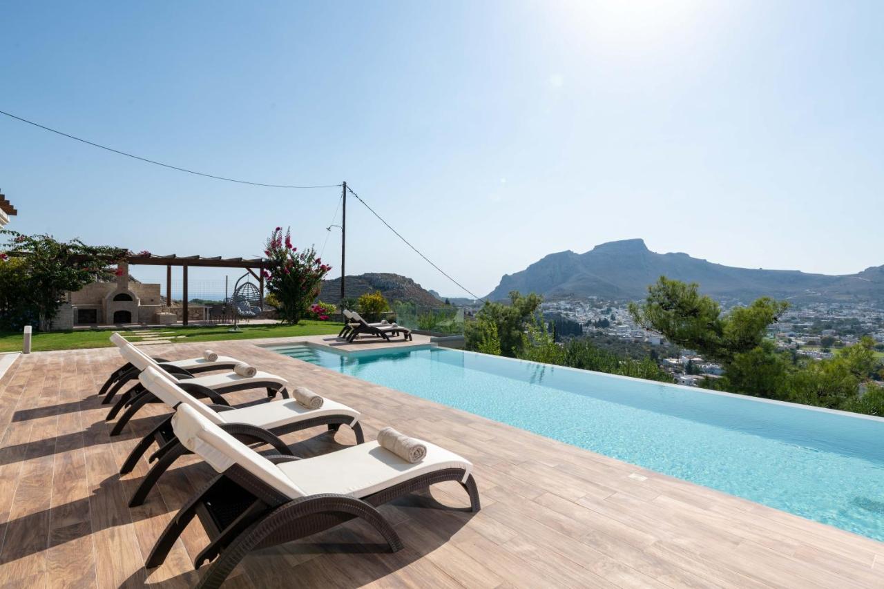 Villa Kamos Archangelos  Buitenkant foto